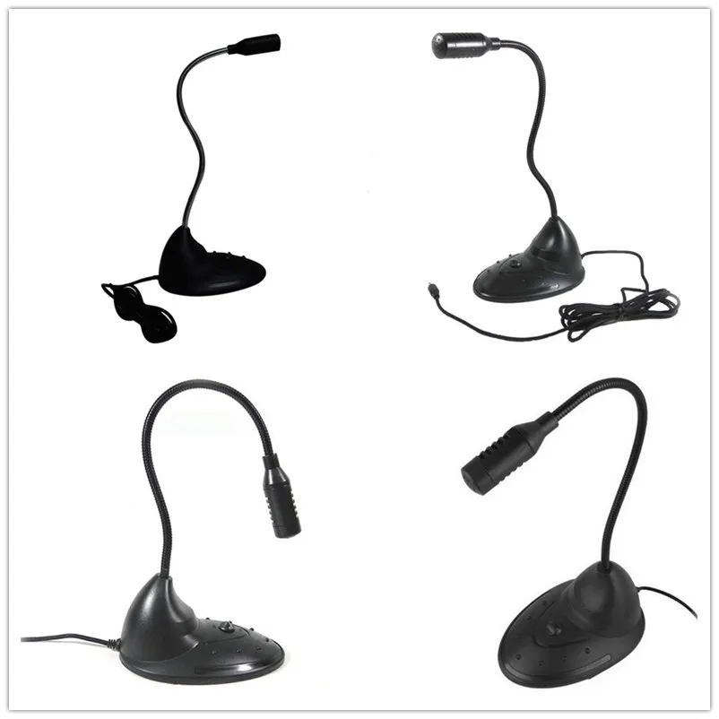 Мини микрофон для студийной речи Гибкая подставка настольного компьютера
