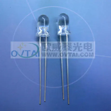 Free shipping! 100Pcs 5mm 250mW/sr 14MILbig chip Infrared LED Diode IR Night Vision 940nm Luminous | Электронные компоненты и