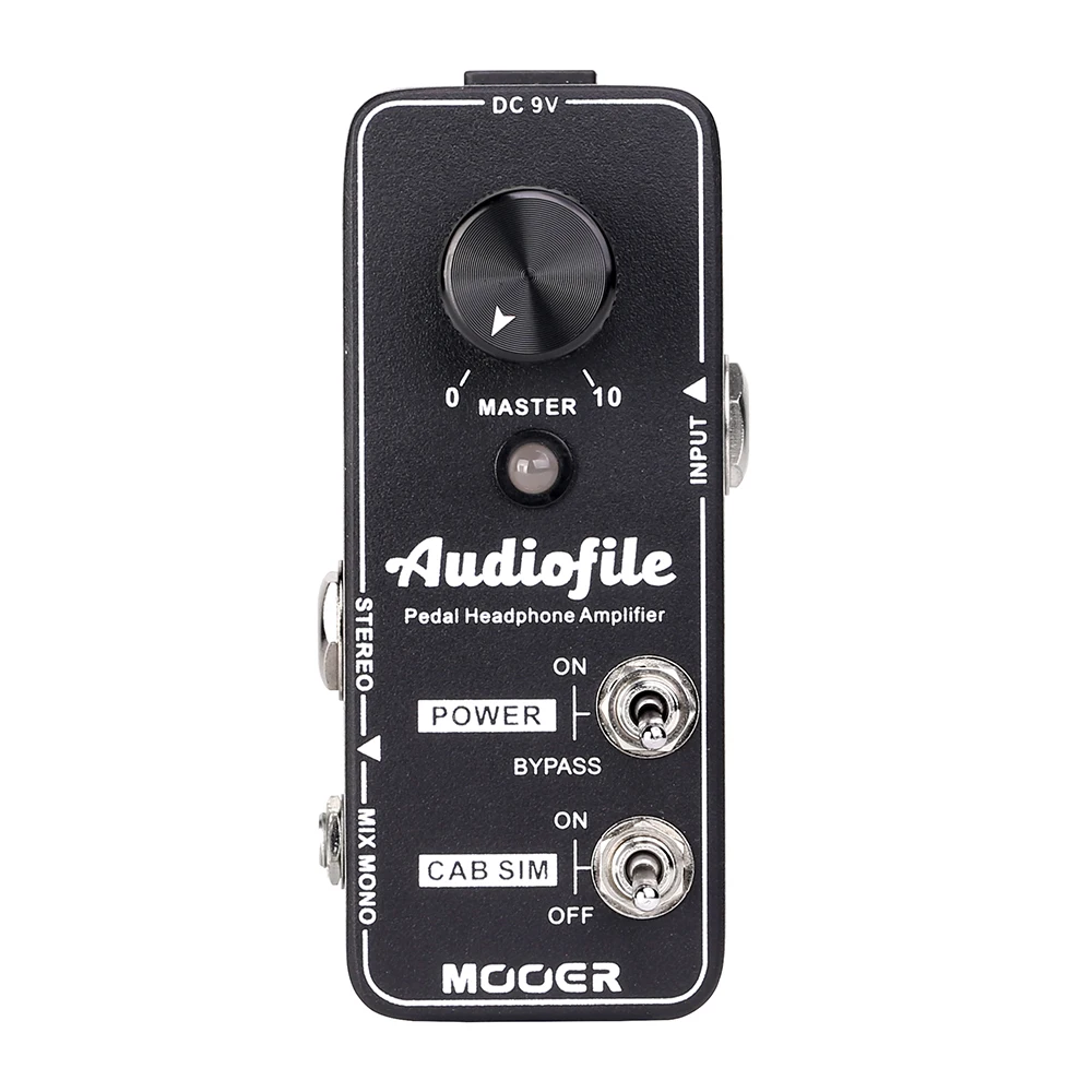 Audiofile Mooer электрогитара педаль эффектов ABY MKII Tres Cab Acoustikar Lofi машина Audiofile Micro DI шум убийца микро серия - Цвет: Audiofile