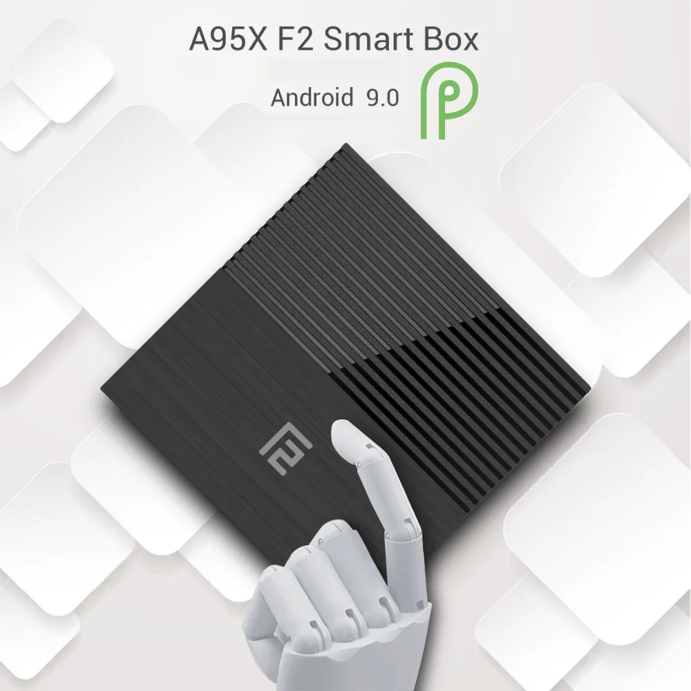 Wechip A95XF2 Android 9,0 Smart tv Box Amlogic S905X2 IP tv suscription tv Box 42GB 64GB BT 4,2 2,4G/5G Wifi 4K HD телеприставка