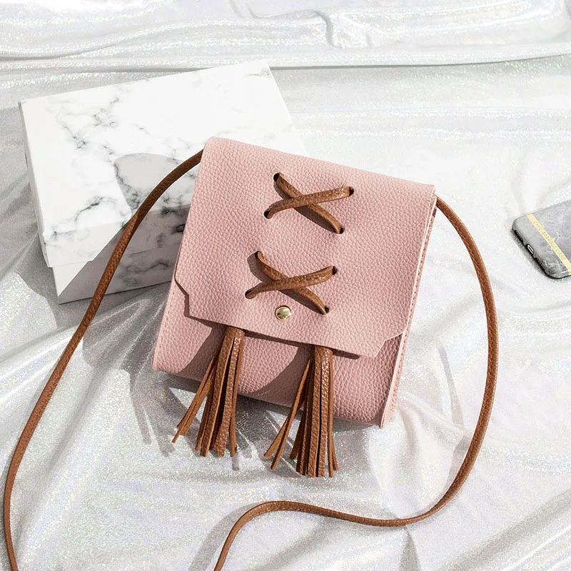 Лидер продаж женская кожаная ретро сумка модная через плечо с украшением в виде