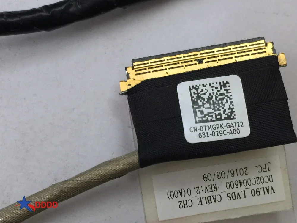 Оригинальный ЖК-кабель для Dell Latitude E6440 светодиодная подсветка 07MGPK 7mgpk DC02C004500