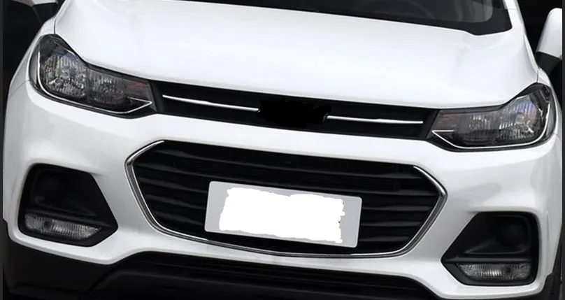 2 шт. хромированная решетка для Chevrolet Trax Tracker 2017|front grill|chevrolet front grillgrill |