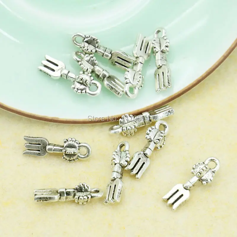10PCS New 16x6mm Antique Silver Alloy Sword Beads Crafts DIY Findings Jewelry Making Design Accessories For Necklace Bracelet | Украшения и
