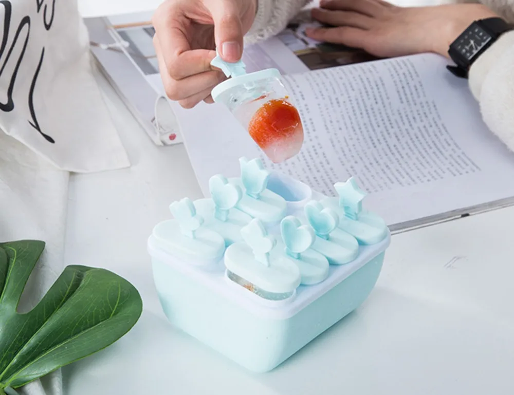 Meijuner мороженое сэндвич-Производитель DIY креативная форма для Фруктового мороженого на палочке летняя форма для льда милый мультфильм PP экологическая форма Kitche