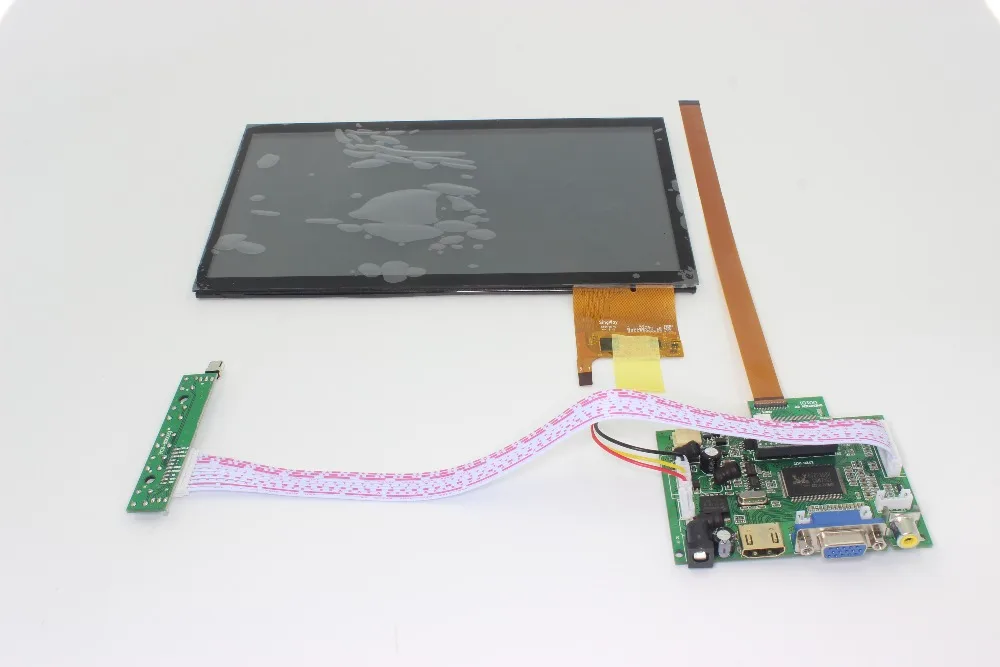 10 1 дюймов 1366*768 IPS емкостный сенсорный экран Android Raspberry Pi 3 Win10 Linux HDMI VGA AV LCD комплект