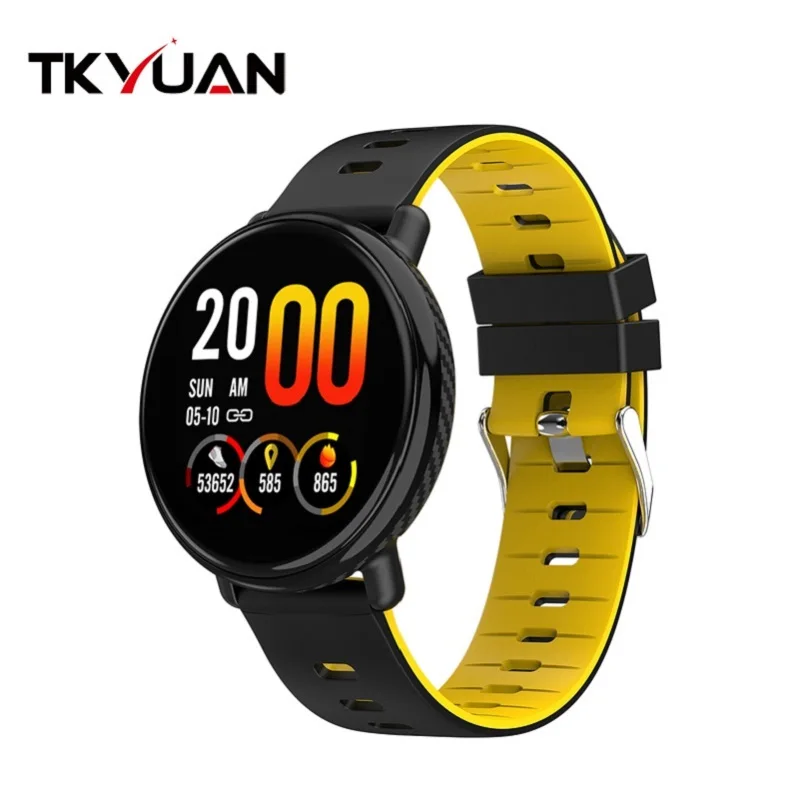 TKYUAN K1 2.5D Full HD 3D UI сенсорный экран мужские и женские Смарт часы IP68