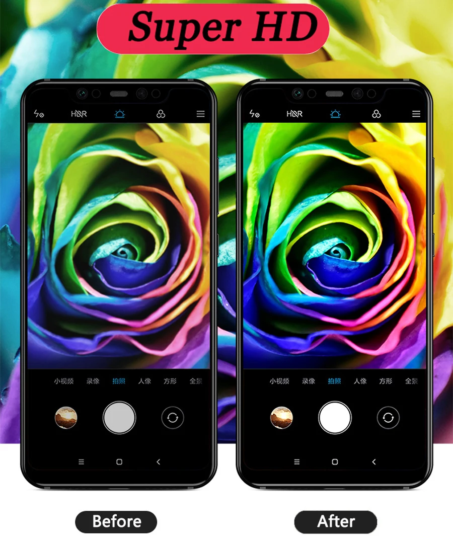Для Xiaomi Redmi Note 6 Pro 5 Plus 6A S2 Y1 Y2 lite Черная Акула Note5A 5D 2.5D с уровнем твердости 9 H полное