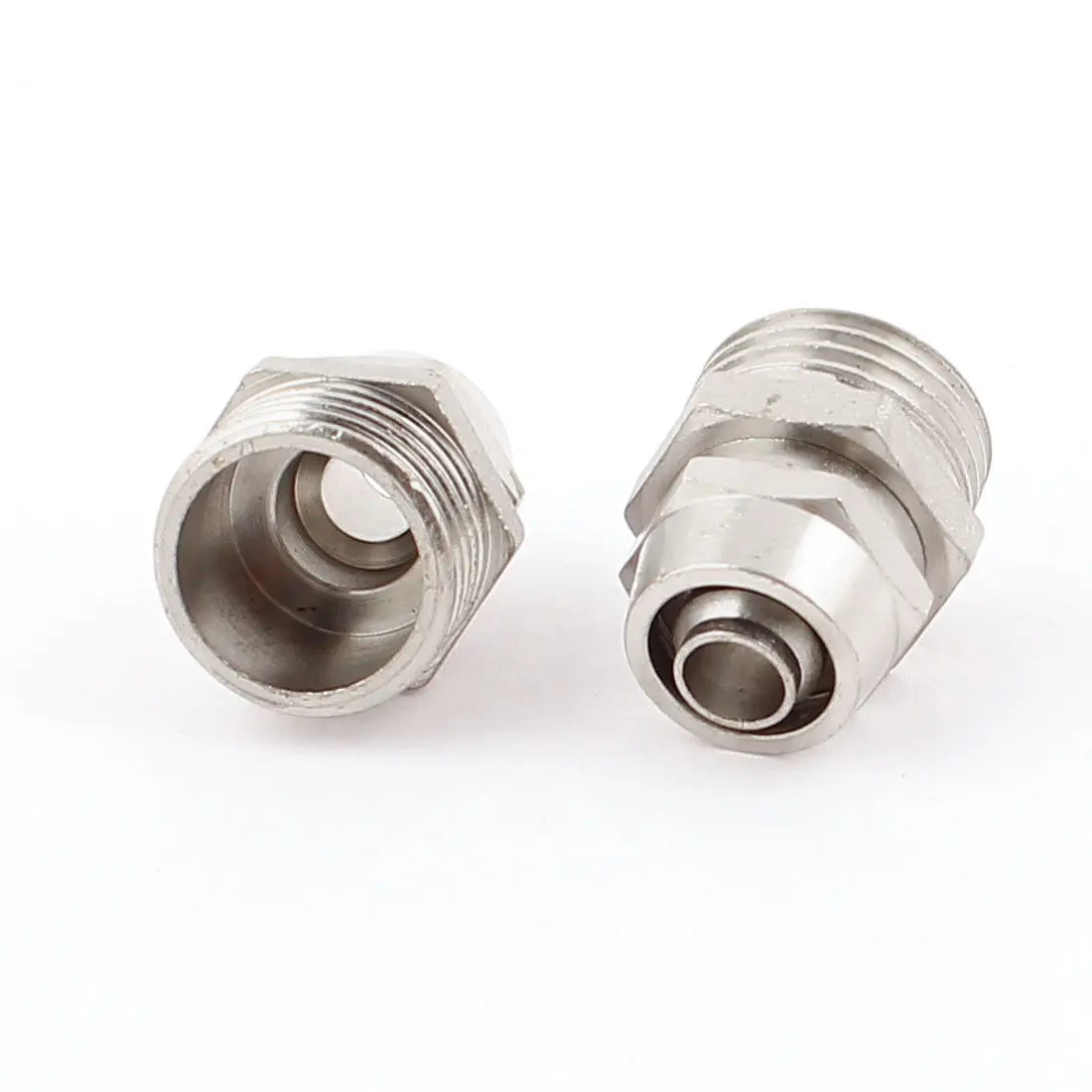 1/2BSP наружная резьба 12 мм цилиндрическая прямая пневматическая быстрая муфта 2 шт