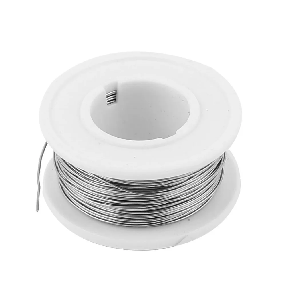Nichrome 80 круглый провод 0 5 мм 24 калибра AWG 82.02ft рулон 5. 551Ohm/m сопротивление |