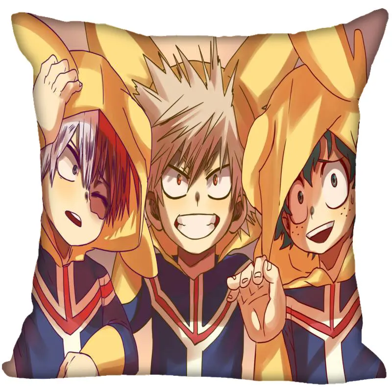 BOKU No Hero Academy чехол для подушки дома декоративный на квадратный Невидимый молнии s
