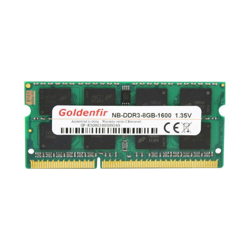 Goldenfir DDR3 2 ГБ/4 ГБ 1066 МГц 1333 1600 МГц|Оперативная память| |