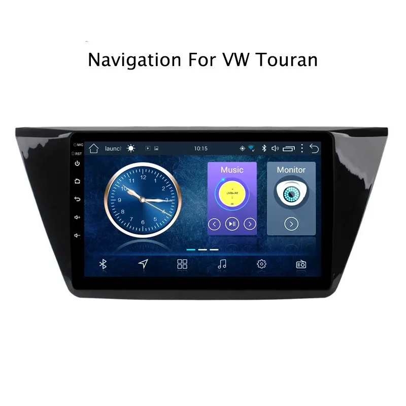 NAVITOPIA 10 1 дюймов полный сенсорный экран Android 8 2G ram 3 rom автомобильный DVD gps навигатор