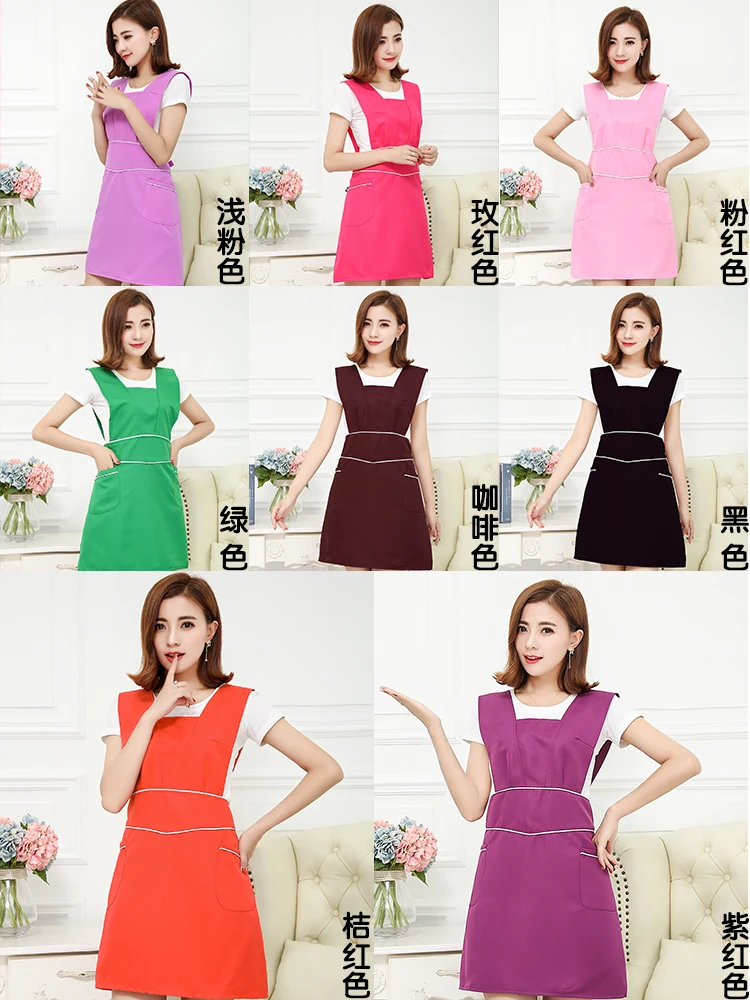 Фартук красота ногтей макияж Униформа художника беременной ребенка матери и