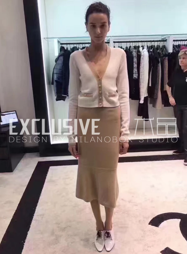 Новое поступление осенняя одежда для женщин 2017 элегантный кардиган на пуговицах