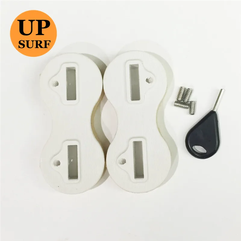 FCS Fusion Fin Box белая пластиковая вилка 5 градусов для серфинга Fin|fin plugs|surf finsfcs fusion |