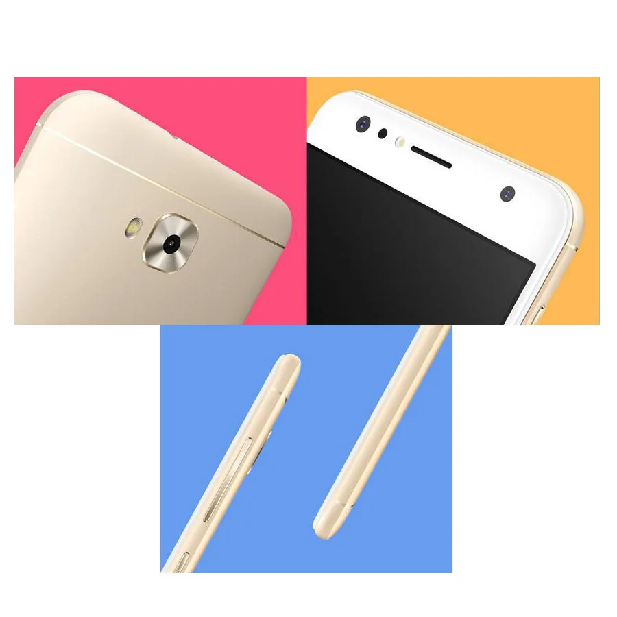 Мобильный телефон ASUS ZenFone 4 Selfie ZD553KL 4G LTE, 4 Гб ОЗУ, 64 Гб ПЗУ, четыре ядра, 5,5 дюймов, 16 Мп+ 20 Мп камера, две sim-карты