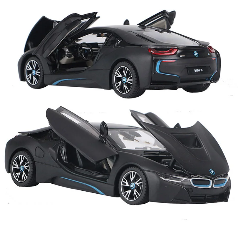 1:24 i8 спортивные Автомобильные Игрушки транспортные средства модели из сплава