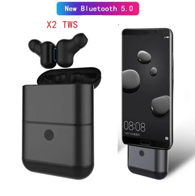 M1T наушники вкладыши TWS с V5.0 мини Беспроводной Bluetooth X2 стерео Бизнес In Ear Наушники С