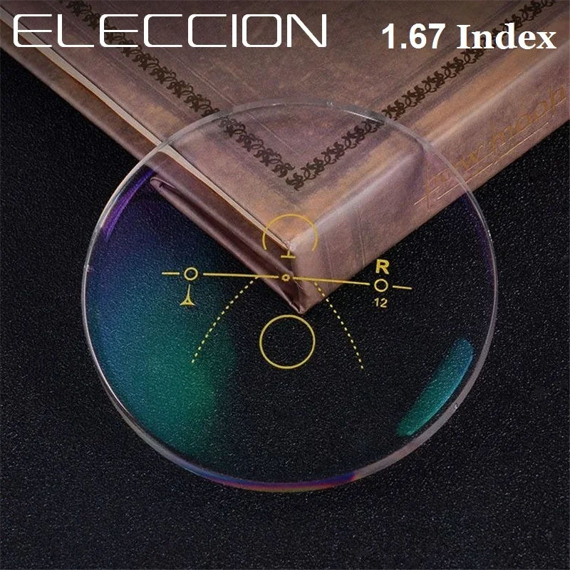 Прогрессивные линзы ELECCION 1 67 ультратонкие многофокальные свободной формы