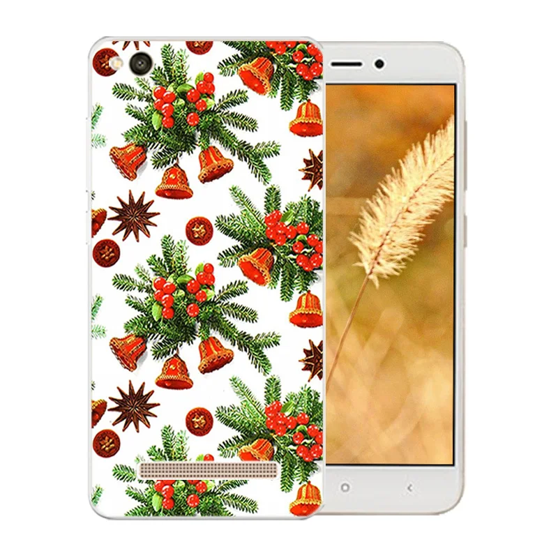 5.0 inch For Xiaomi Redmi 4A 4 A Case Merry X'MAS Pattern Cover Soft TPU Fundas Coque Shell Bags for Hongmi Phone Cases |