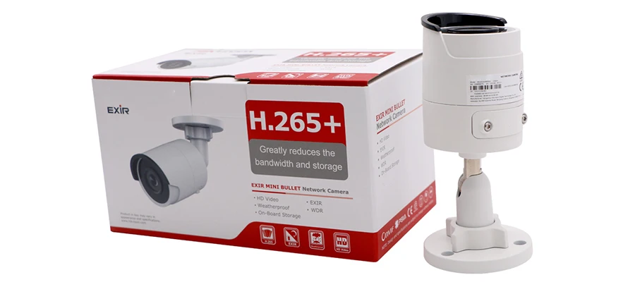 Hikvision 8MP CCTV камера обновляемая DS-2CD2085FWD-I ip-камера с высоким разрешением WDR POE Bullet Камера Безопасности со слотом для SD карты