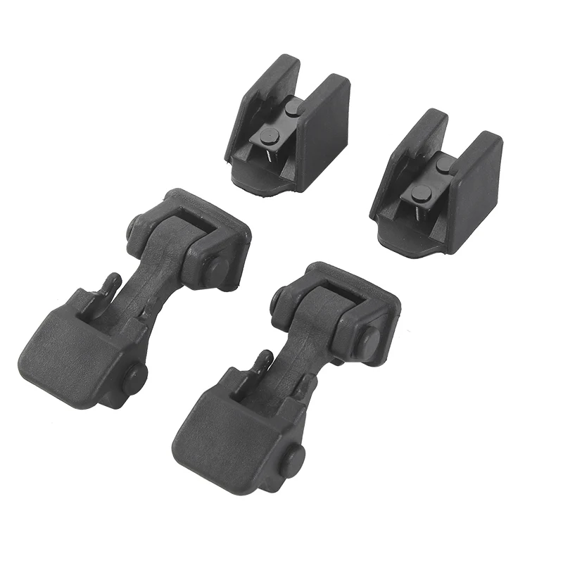 Original model SHINEKA замки и оборудование для Jeep Wrangler TJ 1997-2006 Черный Автомобильный капот защелка защелки крышки для Jeep Wrangler TJ аксессуары - Цвет: Original model