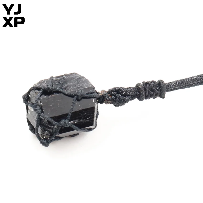 YJXP 1 шт. черная конопляная обернутая искусственная ткань необычная подвеска