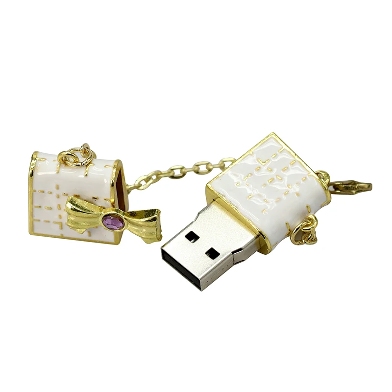 Полный Ёмкость металл алмазный Сумки из натуральной кожи USB флеш накопитель 8 Гб