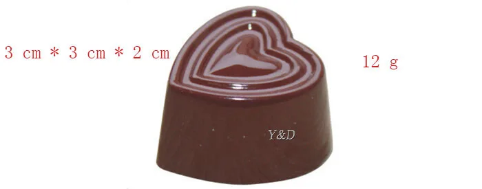 Формочка для шоколада из поликарбоната в форме сердца|polycarbonate chocolate mold|baking