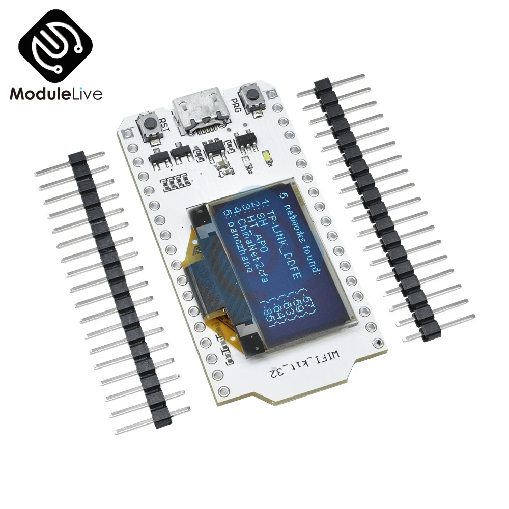 SX1278 ESP32 0 96 дюйма синий OLED дисплей Bluetooth Wi-Fi CP2102 модуль плата разработки Интернета