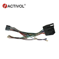 car radio stereo female iso plug power adapter wiring harness special for volkswagen bora sagitar iso harness power cable