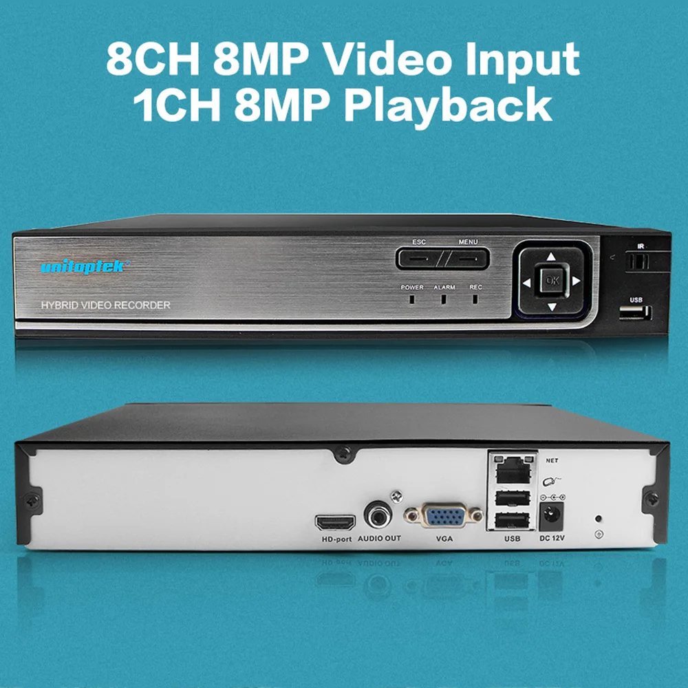32CH 1080P 25CH 5M 8MP 4K CCTV NVR H.265/H.264 Детектор движения сетевой видеорегистратор FTP ONVIF для IP