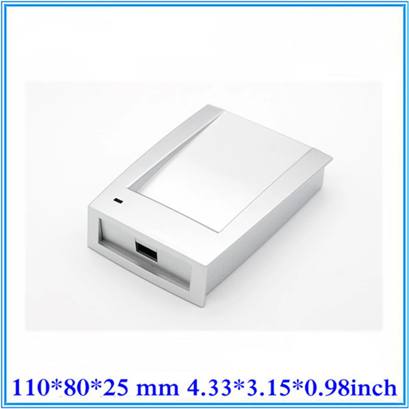 1 шт 110*80*25 мм IP54 маленький пластиковый корпус для контроля доступа по отпечаткам