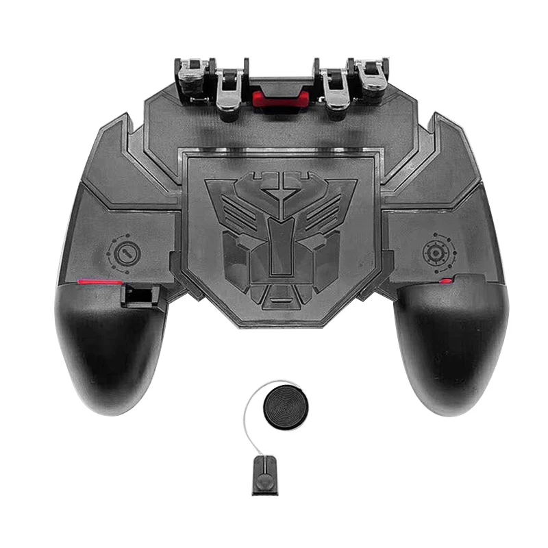 Мобильный геймпад PUBG металлический джойстик L1 R1 триггер игровой контроллер