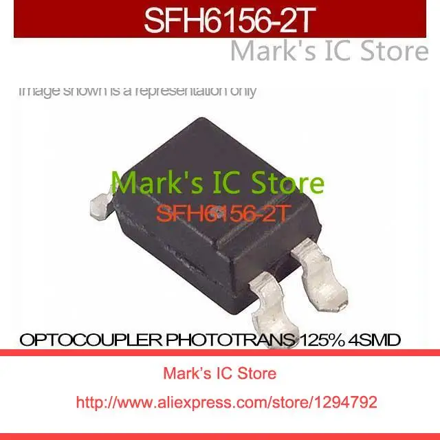 Sfh6156 2t оптрон PHOTOTRANS 125% 4SMD SFH6156 полупроводниковых оптоизолированный отдел 6156 SFH615
