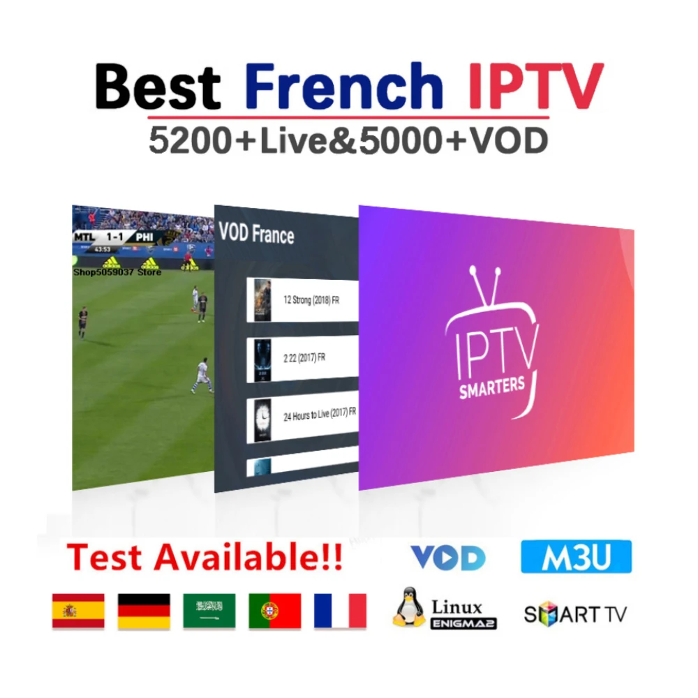 Французский iptv 6500 HD live подписка android tv box Европа Франция испанский Италия Швеция Германия Португалия iptv m3u smart tv box