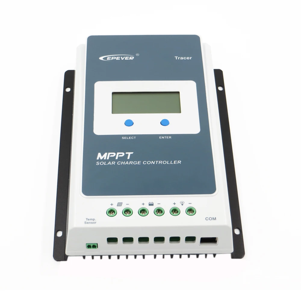 Контроллер заряда солнечной батареи 10A 20A MPPT 12V 24V LCD Diaplay EPEVER регуляторы 2206AN Tracer2206A