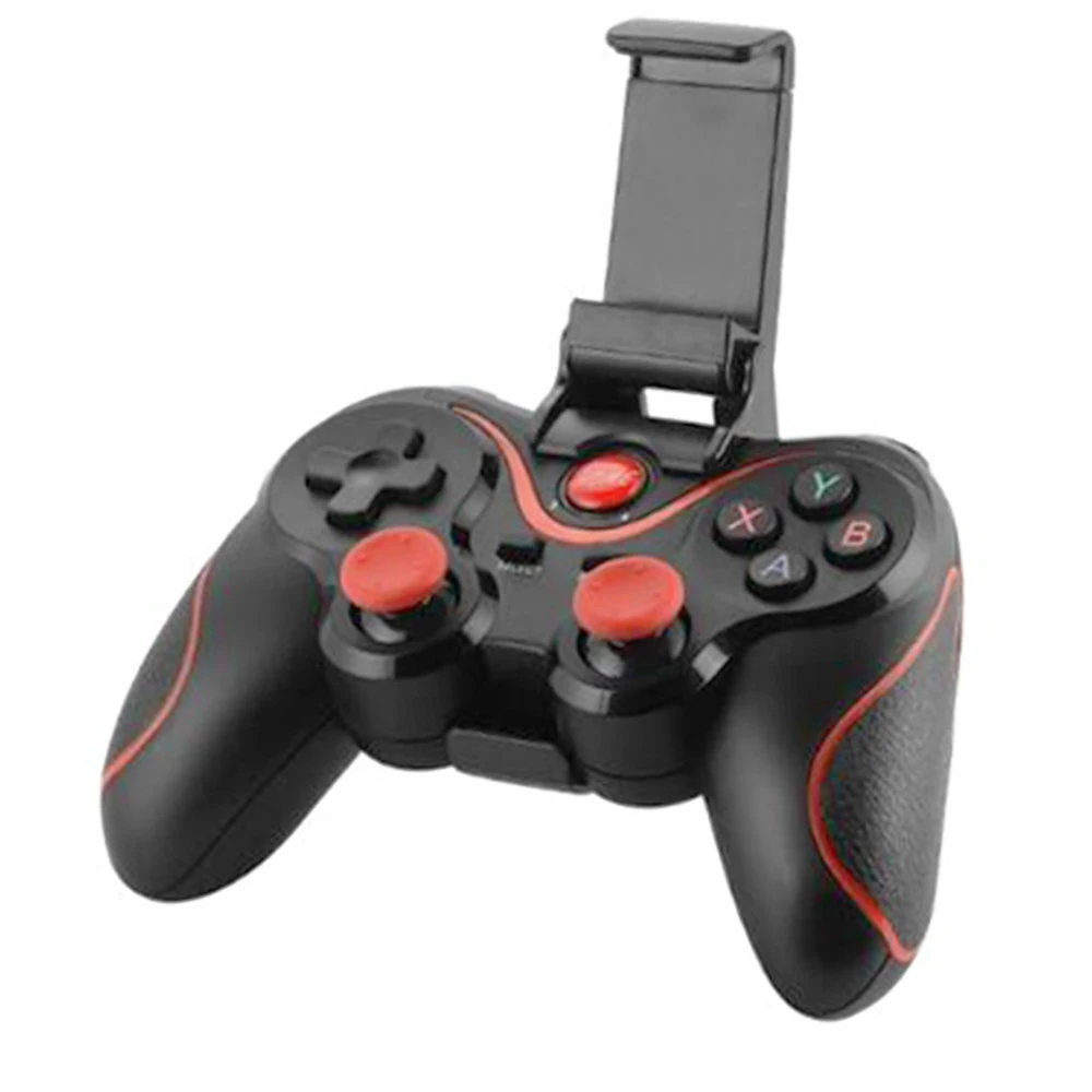 With Holder X3 игровая консоль игровой контроллер Беспроводной пульт дистанционного управления джойстик Joypad для мобильных телефонов на Android - Цвет: With Holder