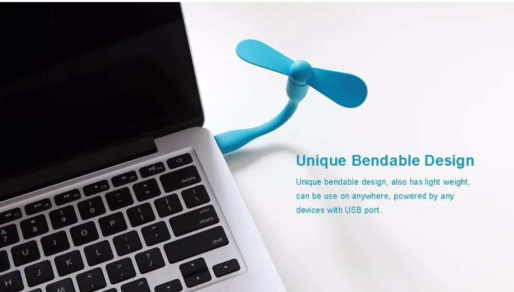 Новинка XiaoMi Mijia мини вентилятор+ гибкий портативный USB вентилятор для Pover Bank ноутбука XiaoMi Быстрая