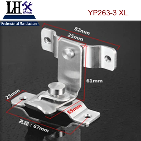 LHX YP263 защелка, засов, засов, дверной замок для спальни, садовые ворота, Женский шкаф для одежды, аксессуары для ванной комнаты, DIY i - Цвет: YP2633 XL x 1pcs
