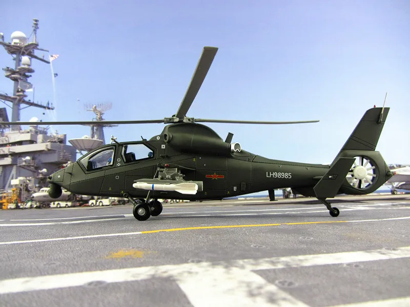 Модель самолета из сплава 35 см модель вертолета прямая девятнадцати летательных