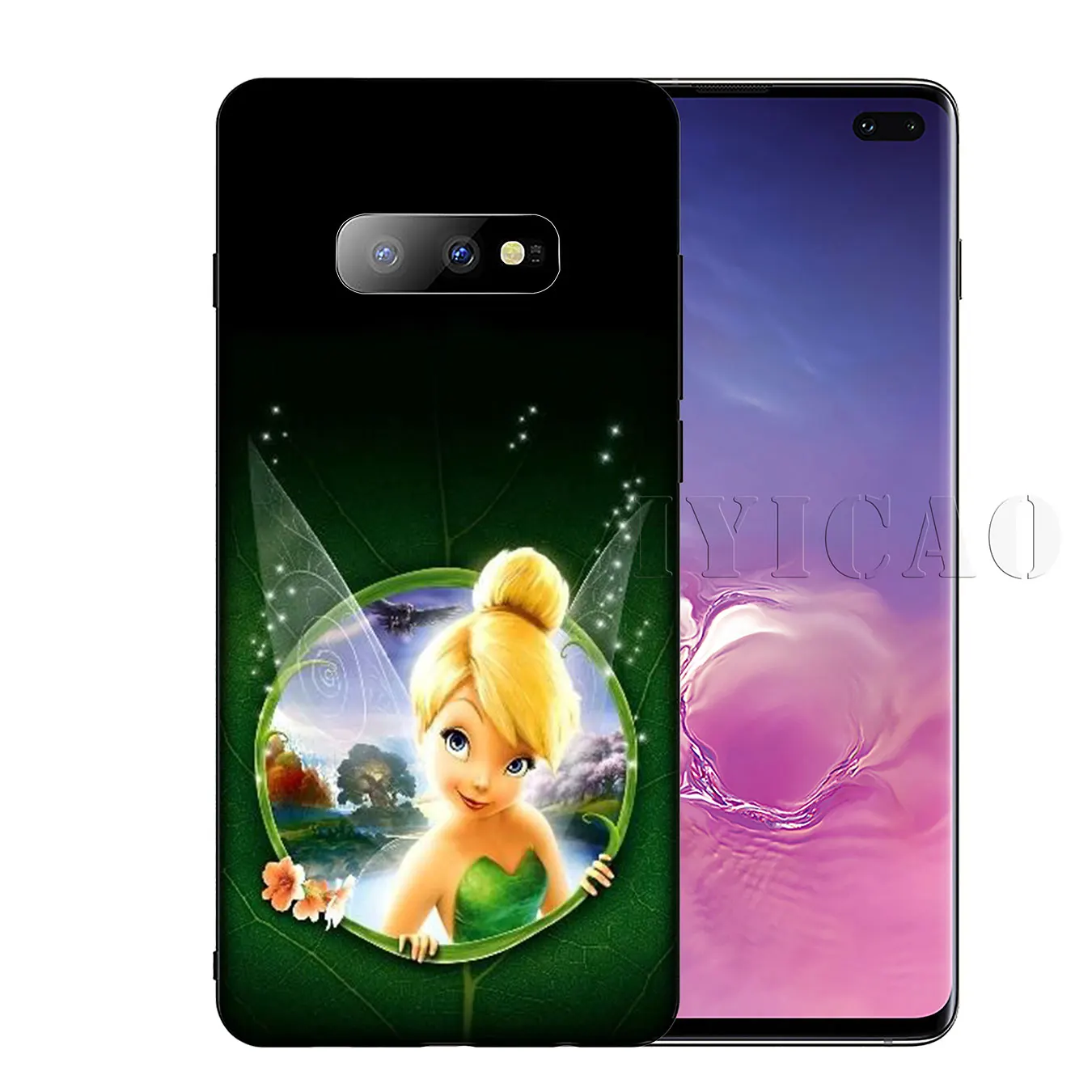 Мягкий силиконовый чехол для телефона Tinker Bell tinkerbell Peter Pan Samsung Galaxy S10 S9 S8 Plus S6 S7 Edge S10e