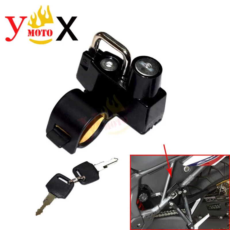 Модифицированный замок для мотоциклетного шлема с защитой от кражи ключом DUCATI