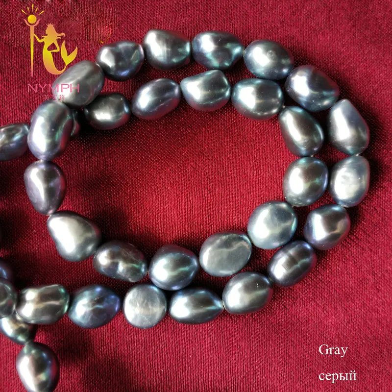 Женское Ожерелье из натурального жемчуга Нимфа барокко чокер с натуральным