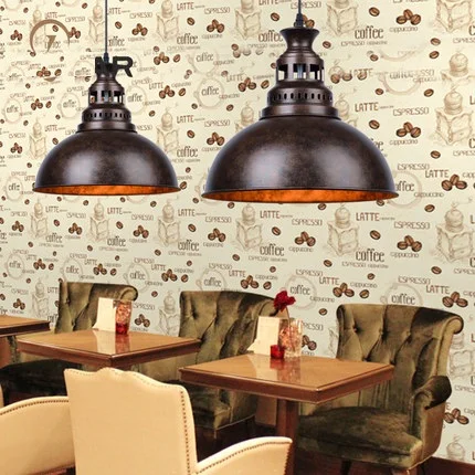 Simple Loft Style Iron Droplight Edison Industrial Vintage Pendant Light Fixtures For Dining Room Hanging Lamp Home Lighting | Освещение