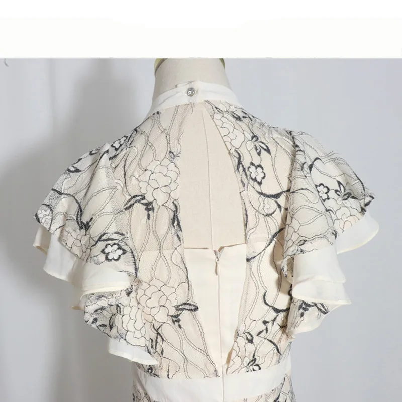 Женское платье кружевное размера плюс кружево Вадим женская одежда летние туфли