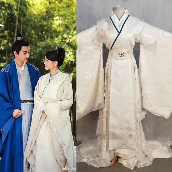 D costume 165cmH 5 дизайнов костюм Hanfu для женщин для новейших ТВ-игр королева DuGu Чэнь циао 'Ен женский Hanfu Swordlady костюм - Цвет: D costume 165cmH