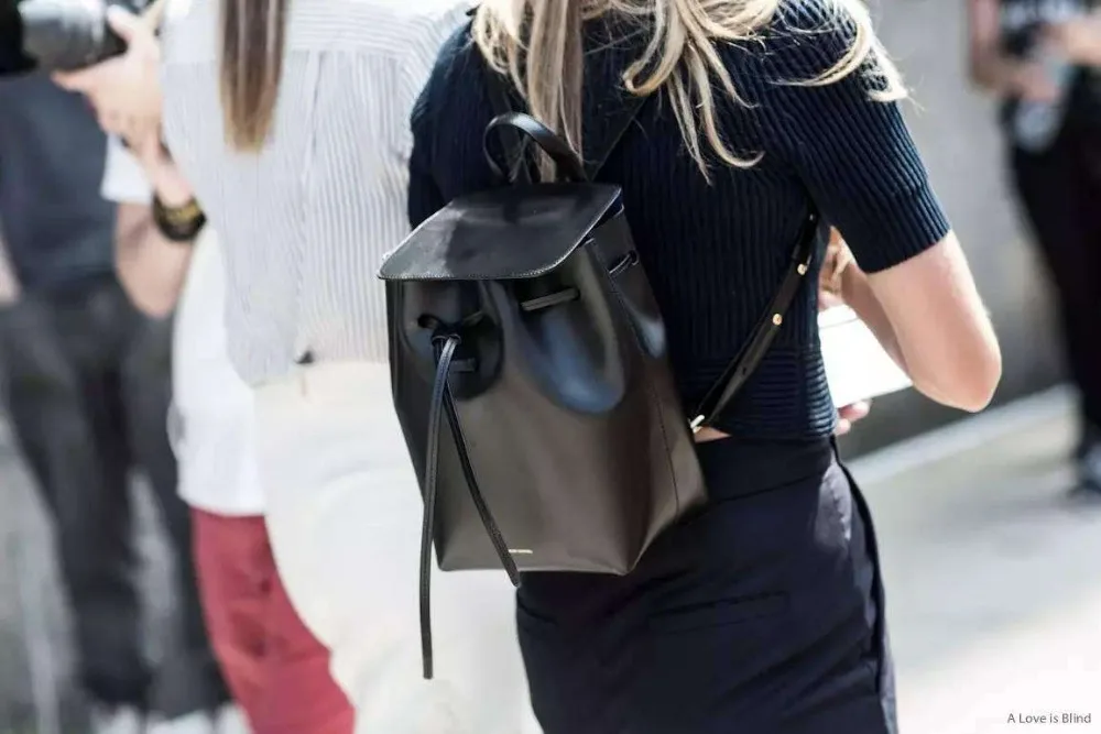 Mansurstudio женские рюкзаки из спилка, модные женские кожаные рюкзаки mansur gavriel, кожаная школьная сумка для девочек