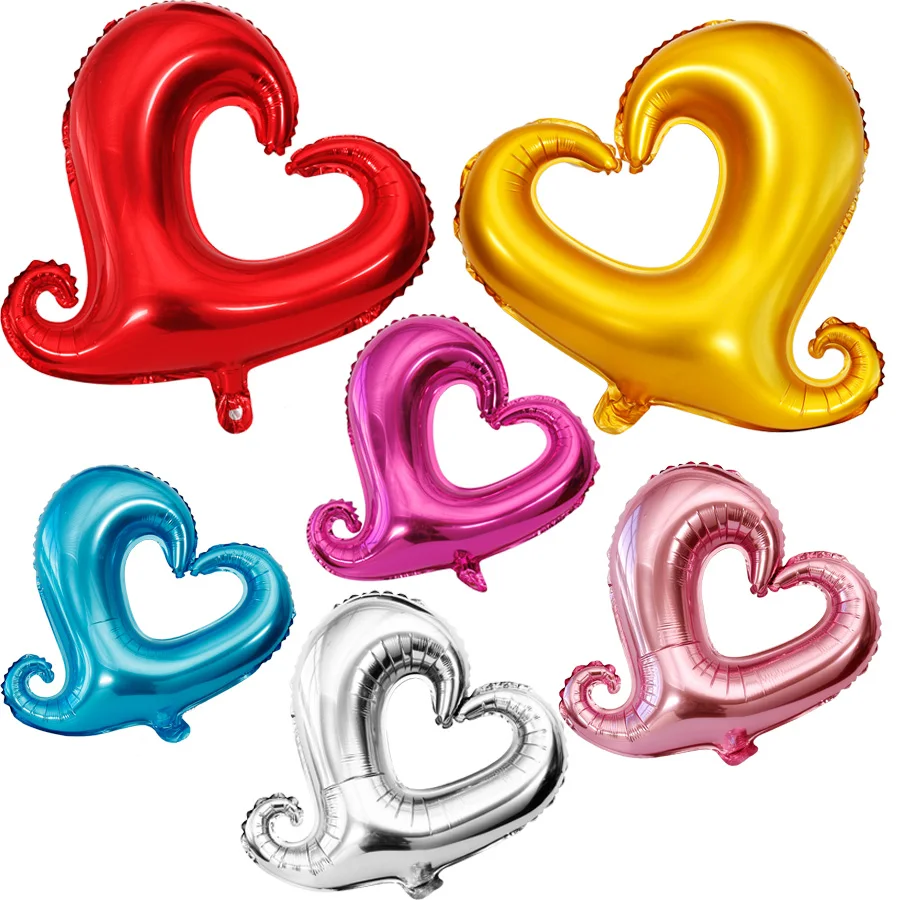 Шары из фольги 18 дюймов шары для свадьбы вечеринки сердца свадьбы|party decoration|party party
